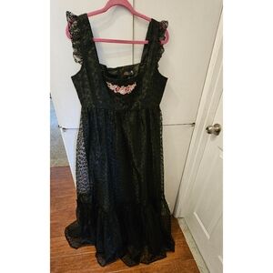 Dolls Kill Delia*s FEELIN' FEMME MAXI DRESS XL NWT